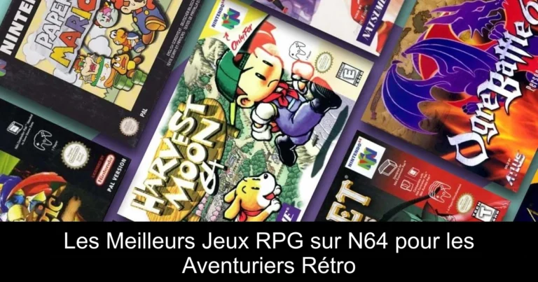 Les Meilleurs Jeux RPG sur N64 pour les Aventuriers Rétro