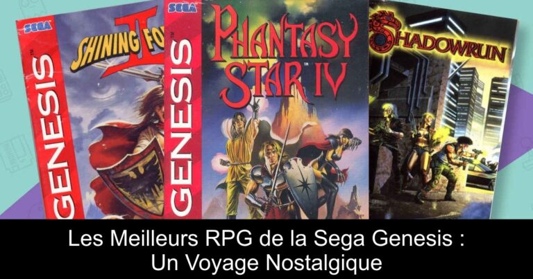 Les Meilleurs RPG de la Sega Genesis : Un Voyage Nostalgique