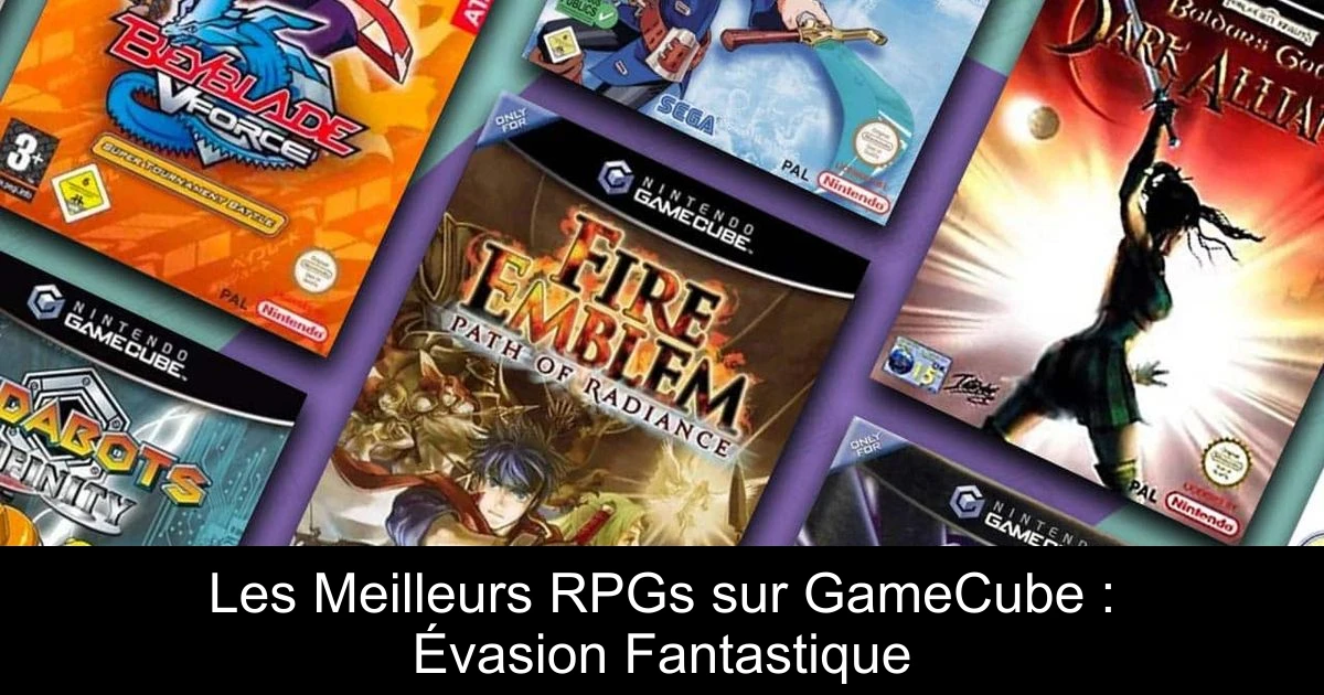 Les Meilleurs RPGs sur GameCube : Évasion Fantastique