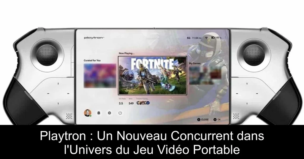 Playtron : Un Nouveau Concurrent dans l&rsquo;Univers du Jeu Vidéo Portable