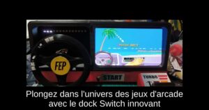 Plongez dans l'univers des jeux d'arcade avec le dock Switch innovant