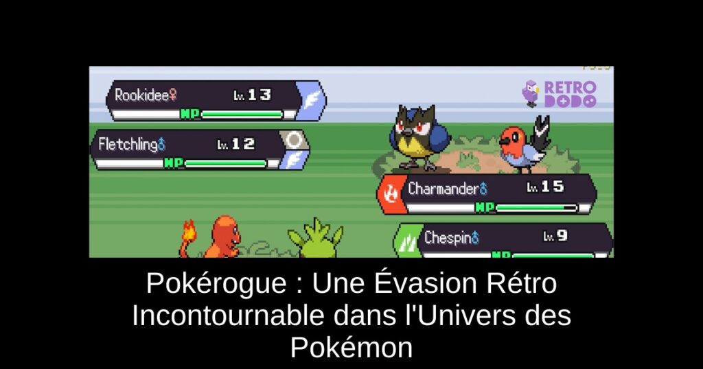 Pokérogue : Une Évasion Rétro Incontournable dans l&rsquo;Univers des Pokémon