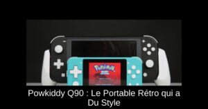 Powkiddy Q90 : Le Portable Rétro qui a Du Style