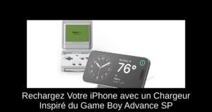 Rechargez Votre iPhone avec un Chargeur Inspiré du Game Boy Advance SP
