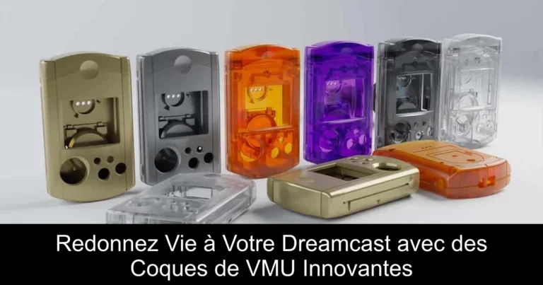 Redonnez Vie à Votre Dreamcast avec des Coques de VMU Innovantes