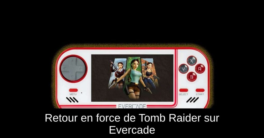 Retour en force de Tomb Raider sur Evercade