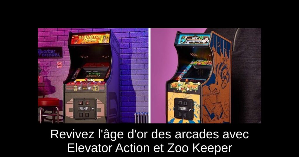 Revivez l&rsquo;âge d&rsquo;or des arcades avec Elevator Action et Zoo Keeper