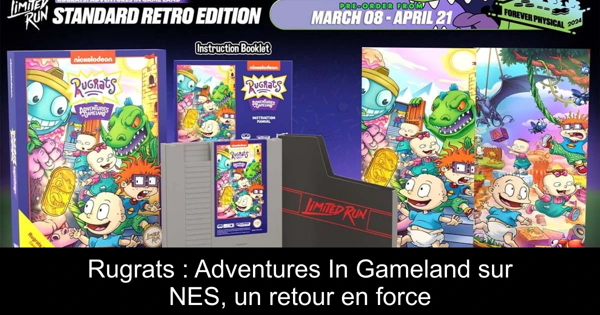 Rugrats : Adventures In Gameland sur NES, un retour en force