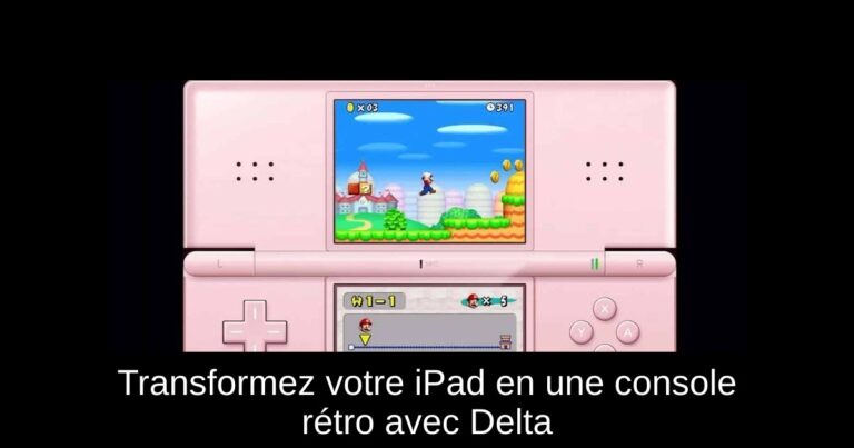 Transformez votre iPad en une console rétro avec Delta