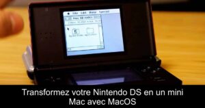 Transformez votre Nintendo DS en un mini Mac avec MacOS