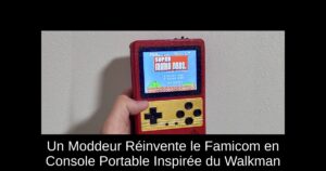 Un Moddeur Réinvente le Famicom en Console Portable Inspirée du Walkman