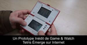 Un Prototype Inédit de Game & Watch Tetris Émerge sur Internet