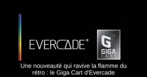 Une nouveauté qui ravive la flamme du rétro : le Giga Cart d'Evercade