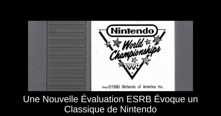 Une Nouvelle Évaluation ESRB Évoque un Classique de Nintendo