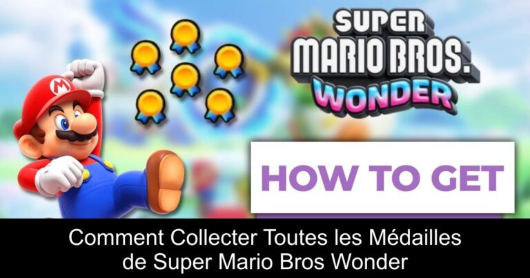 Comment Collecter Toutes les Médailles de Super Mario Bros Wonder