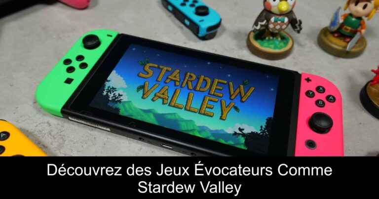 Découvrez des Jeux Évocateurs Comme Stardew Valley