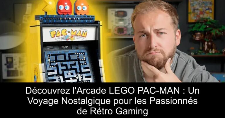 Découvrez l'Arcade LEGO PAC-MAN : Un Voyage Nostalgique pour les Passionnés de Rétro Gaming