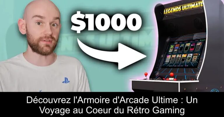 Découvrez l'Armoire d'Arcade Ultime : Un Voyage au Coeur du Rétro Gaming