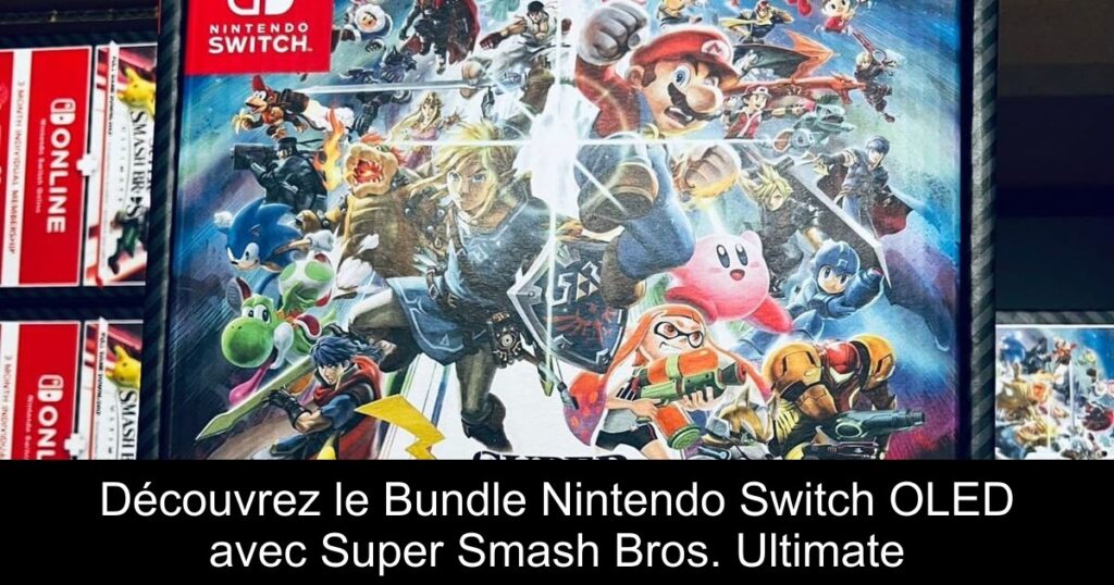 Découvrez le Bundle Nintendo Switch OLED avec Super Smash Bros. Ultimate