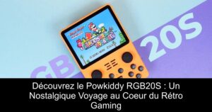 Découvrez le Powkiddy RGB20S : Un Nostalgique Voyage au Coeur du Rétro Gaming