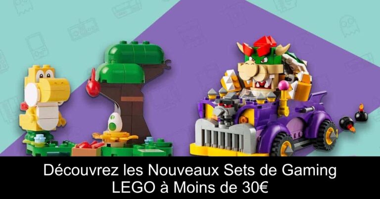 Découvrez les Nouveaux Sets de Gaming LEGO à Moins de 30€