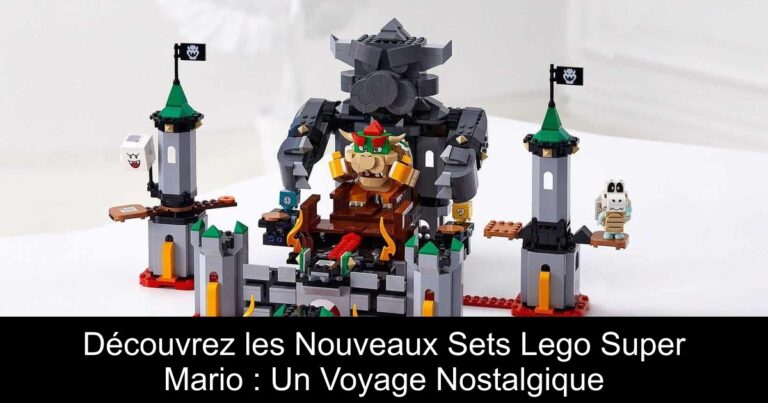 Découvrez les Nouveaux Sets Lego Super Mario : Un Voyage Nostalgique