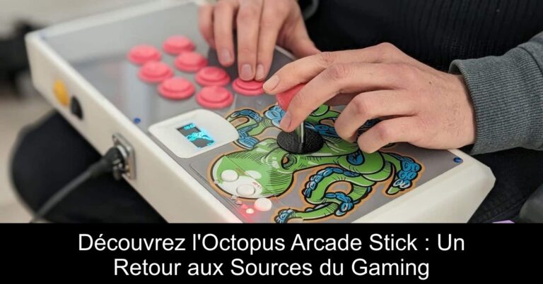 Découvrez l'Octopus Arcade Stick : Un Retour aux Sources du Gaming