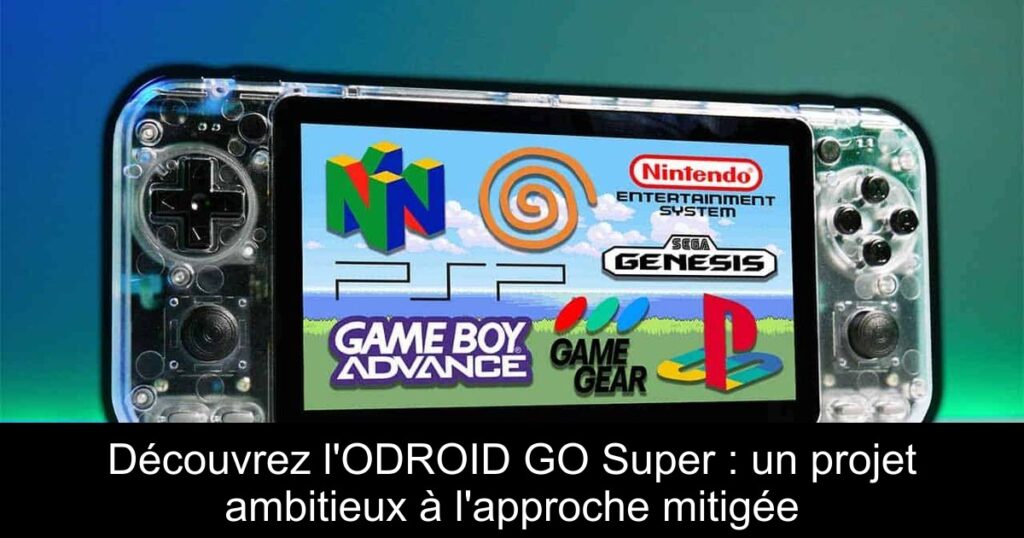 Découvrez l&rsquo;ODROID GO Super : un projet ambitieux à l&rsquo;approche mitigée