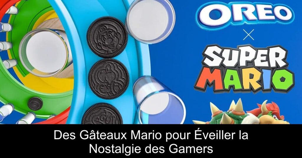 Des Gâteaux Mario pour Éveiller la Nostalgie des Gamers
