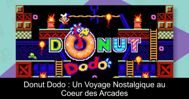 Donut Dodo : Un Voyage Nostalgique au Coeur des Arcades