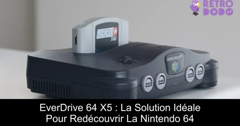 EverDrive 64 X5 : La Solution Idéale Pour Redécouvrir La Nintendo 64