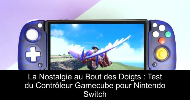 La Nostalgie au Bout des Doigts : Test du Contrôleur Gamecube pour Nintendo Switch