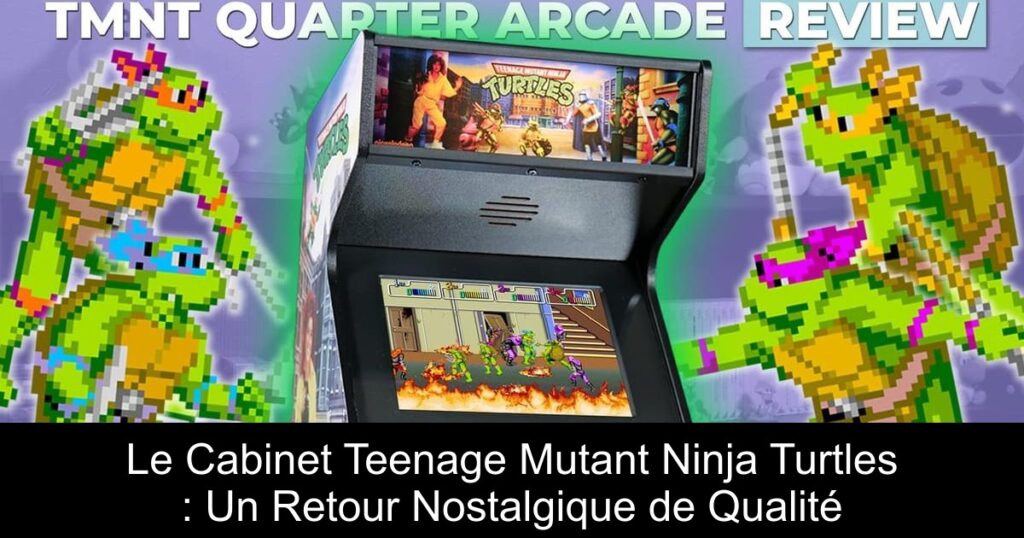 Le Cabinet Teenage Mutant Ninja Turtles : Un Retour Nostalgique de Qualité