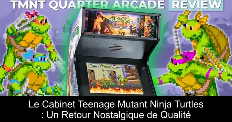 Le Cabinet Teenage Mutant Ninja Turtles : Un Retour Nostalgique de Qualité