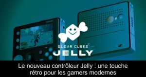 Le nouveau contrôleur Jelly : une touche rétro pour les gamers modernes