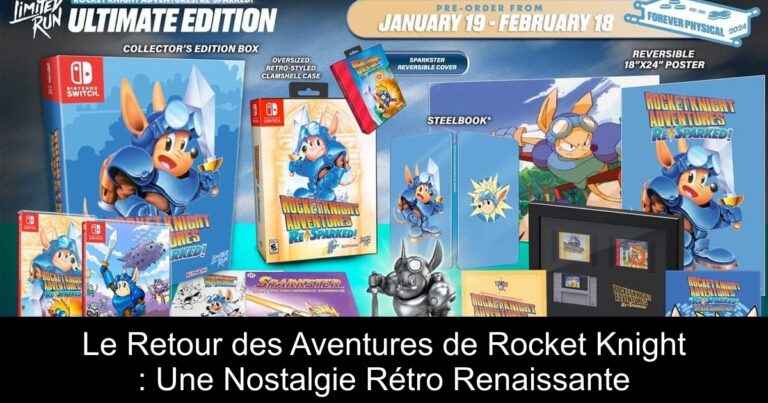 Le Retour des Aventures de Rocket Knight : Une Nostalgie Rétro Renaissante