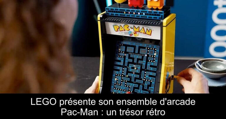 LEGO présente son ensemble d'arcade Pac-Man : un trésor rétro