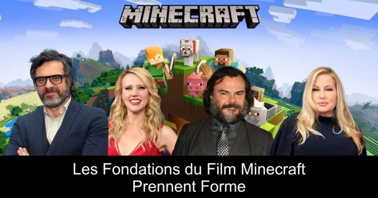 Les Fondations du Film Minecraft Prennent Forme