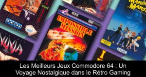 Les Meilleurs Jeux Commodore 64 : Un Voyage Nostalgique dans le Rétro Gaming