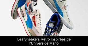 Les Sneakers Retro Inspirées de l'Univers de Mario