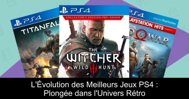 L'Évolution des Meilleurs Jeux PS4 : Plongée dans l'Univers Rétro