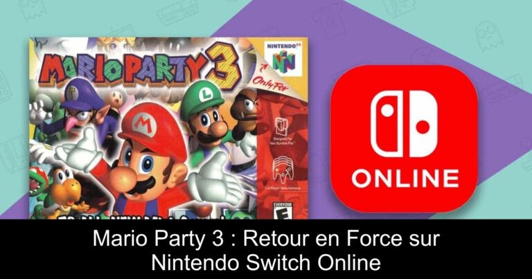Mario Party 3 : Retour en Force sur Nintendo Switch Online