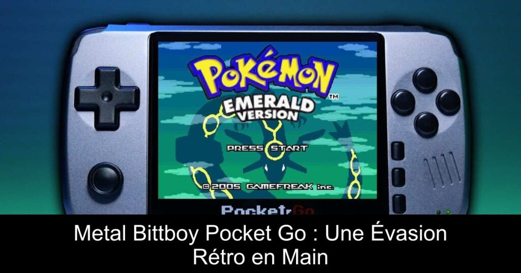 Metal Bittboy Pocket Go : Une Évasion Rétro en Main
