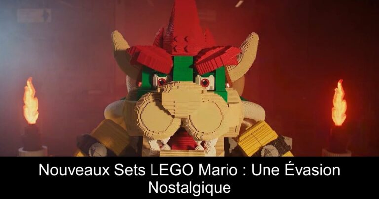 Nouveaux Sets LEGO Mario : Une Évasion Nostalgique