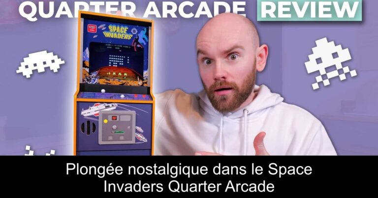 Plongée nostalgique dans le Space Invaders Quarter Arcade