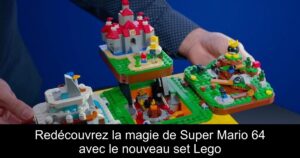 Redécouvrez la magie de Super Mario 64 avec le nouveau set Lego