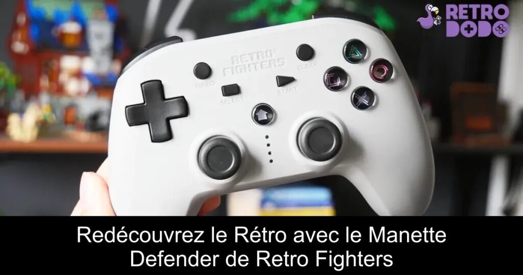 Redécouvrez le Rétro avec le Manette Defender de Retro Fighters