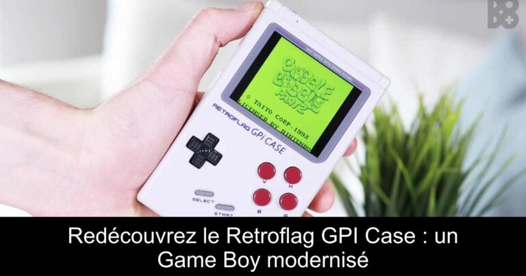 Redécouvrez le Retroflag GPI Case : un Game Boy modernisé