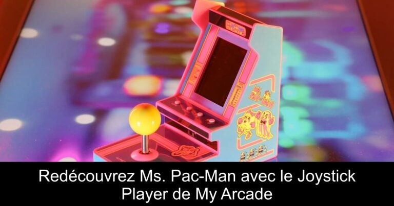 Redécouvrez Ms. Pac-Man avec le Joystick Player de My Arcade