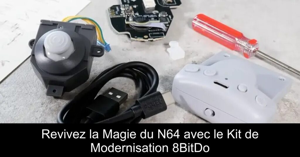 Revivez la Magie du N64 avec le Kit de Modernisation 8BitDo